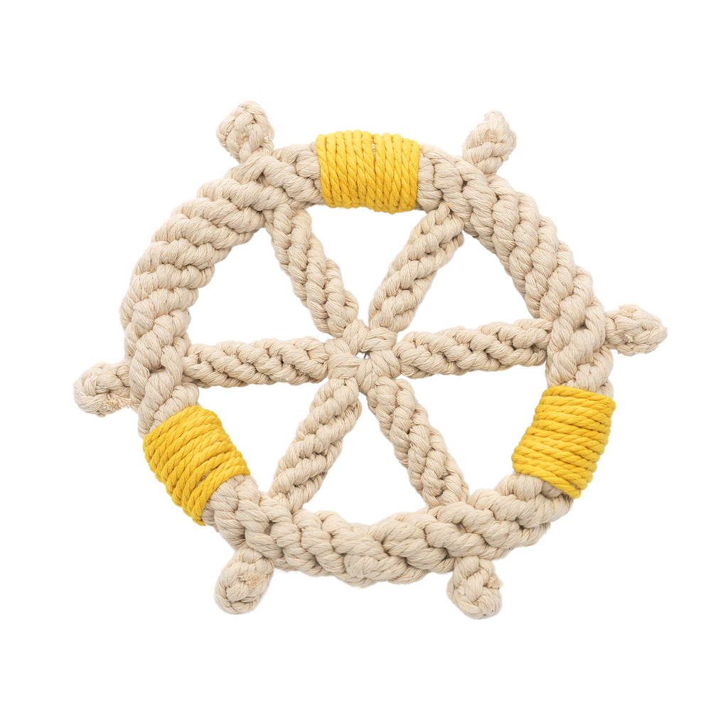 Ship Wheel Rope Toy